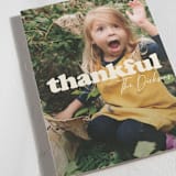 "BIG thanks" - Thanksgiving Cards in Whipped Cream by Inkblot Design - Detail
