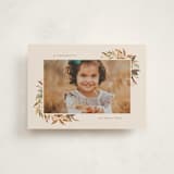 "Botanically thankful" - Thanksgiving Cards in Eggnog by Creo Study - Front