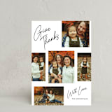 "Simply Scripted" - Thanksgiving Cards in Coal by Stacey Meacham - Front