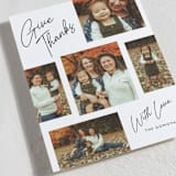 "Simply Scripted" - Thanksgiving Cards in Coal by Stacey Meacham - Detail