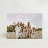 "Noted" - Thanksgiving Cards in Marshmallow by Alexandra Cohn - Front