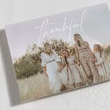 "Noted" - Thanksgiving Cards in Marshmallow by Alexandra Cohn - Detail