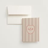 "Racquet" - Wedding Thank You Cards in Verona Sunset by Megan Davis - Front