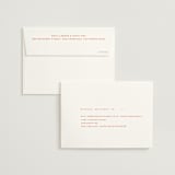 "Alaia" - Wedding Thank You Cards in Verona Sunset by Blustery August - FREE Recipient Addressing