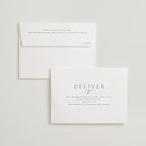 "Ashbury" - Wedding Thank You Cards in Ink by Kristie Kern - FREE Recipient Addressing