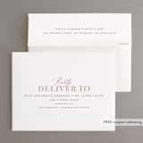 "Magic Hour" - Wedding Thank You Cards in Desert Rose by Hooray Creative - FREE Recipient Addressing