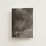 "Vintage Romance" - Wedding Thank You Cards in Ivory by Paper Raven Co. - Front