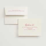 "Maximalist Poppies" - Wedding Thank You Cards in Flamingo by Morgan Kendall - FREE Recipient Addressing