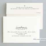 "Charleston" - Wedding Thank You Cards in Tuxedo by Susan Brown - FREE Recipient Addressing