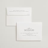 "Modern Type" - Wedding Thank You Cards in Moon by Heather Cairl - FREE Recipient Addressing