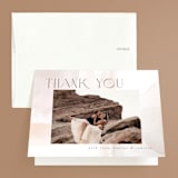 "kirsch" - Wedding Thank You Cards in Sand by chocomocacino - Front