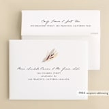 "Bohemian Pampas" - Wedding Thank You Cards in Sand by Kaydi Bishop - FREE Recipient Addressing