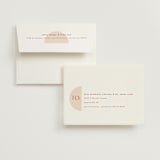 "Unity" - Wedding Thank You Cards in Blossom by Hudson meet Rose - FREE Recipient Addressing