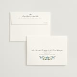 "Disney's Cinderella Fairytale" - Wedding Thank You Cards in Bluebell by Susan Moyal - FREE Recipient Addressing