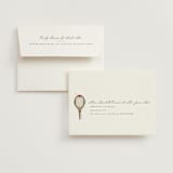 "Enchanted Rose from Disney's Beauty & The Beast" - Wedding Thank You Cards in Mimosa by Leah Bisch - FREE Recipient Addressing