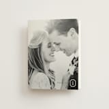 "Upper East" - Wedding Thank You Cards in Charcoal by Megan Davis - Front