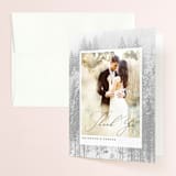 "Torrone" - Wedding Thank You Cards in Cedar by chocomocacino - Front
