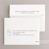 "Apropos" - Wedding Thank You Cards in Au Lait by Design Lotus - FREE Recipient Addressing
