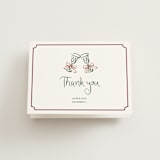 "Holidays ink doodles" - Wedding Thank You Cards in Enchanted Holiday by Cass Loh - Front