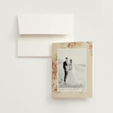 "Falling Foliage" - Wedding Thank You Cards in Stone by Robert and Stella - Front