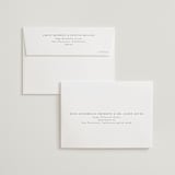"Delicate brushstrokes" - Wedding Thank You Cards in Blush by Lucrecia Caporale - FREE Recipient Addressing