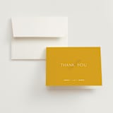 "Otomi" - Wedding Thank You Cards in Sunshine by Shari Margolin - Front
