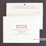 "Textbook Love Story" - Wedding Thank You Cards in Kraft by root beer float - FREE Recipient Addressing