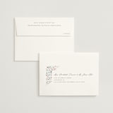 "Delicate Garden" - Wedding Thank You Cards in Wildflower by Ashley DeMeyere - FREE Recipient Addressing