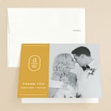 "goldfinch" - Wedding Thank You Cards in Sunshine by Lindsay Stetson Thompson - Front