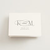 "Sacrament" - Wedding Thank You Cards in Cloud by Heather Cairl - Front