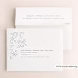 "Love Beyond Measure" - Wedding Thank You Cards in Mineral by Oscar and Emma - Karly Depew - FREE Recipient Addressing