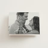 "Cielo" - Wedding Thank You Cards in Ecru by Anna Elder - Front