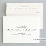 "Confection" - Wedding Thank You Cards in Cloud by Jill Means - FREE Recipient Addressing