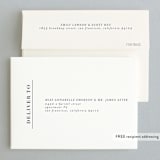 "Acapulco" - Wedding Thank You Cards in Indigo by Angela Marzuki - FREE Recipient Addressing