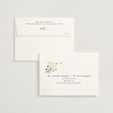 "Wildflower Romance" - Wedding Thank You Cards in Ivory by frau brandt - FREE Recipient Addressing