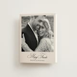 "Sibonie" - Wedding Thank You Cards in Ivory by Melanie Kosuge - Front