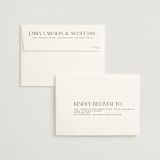 "Clarity" - Wedding Thank You Cards in Diamond by Heather Cairl - FREE Recipient Addressing