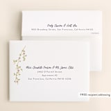 "Outside" - Wedding Thank You Cards in Navy by Rebecca Bowen - FREE Recipient Addressing