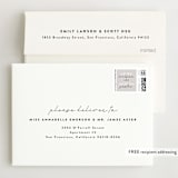 "Styled" - Wedding Thank You Cards in Fog by Pixel and Hank - FREE Recipient Addressing