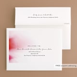 "Flamenco" - Wedding Thank You Cards in Hibiscus by Catherine Culvenor - FREE Recipient Addressing