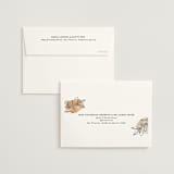 "leaf contour" - Wedding Thank You Cards in Natural by Susan Zinader - FREE Recipient Addressing