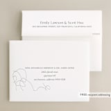 "Blue Jean Baby" - Wedding Thank You Cards in Ocean by Chelsea Petaja - FREE Recipient Addressing
