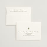 "Alento" - Wedding Thank You Cards in Celeste by Pati Cascino - FREE Recipient Addressing