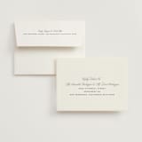 "Let's Say I Do" - Wedding Thank You Cards in Ivory by Petra Kern - FREE Recipient Addressing
