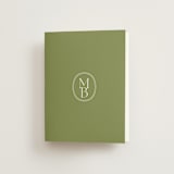 "Perriand" - Wedding Thank You Cards in Moss by Megan Davis - Front