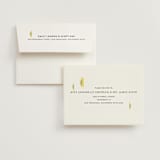 "Direction" - Wedding Thank You Cards in Lemon by Owl and Toad - FREE Recipient Addressing
