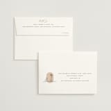 "Sunset Beach" - Wedding Thank You Cards in Sand by Owl and Toad - FREE Recipient Addressing