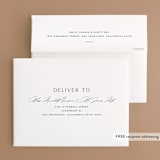 "Georgetown" - Wedding Thank You Cards in Oxford by Stacey Meacham - FREE Recipient Addressing