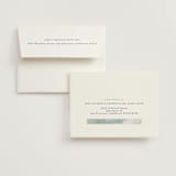 "Savanna" - Wedding Thank You Cards in Fern by Lindsay Megahed - FREE Recipient Addressing