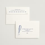"Santa Catalina" - Wedding Thank You Cards in Marseille Bleu by Ani Somi - FREE Recipient Addressing